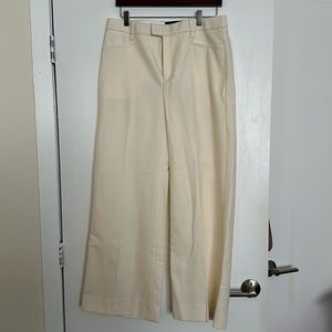 NWT Banana Republic Lido Wide Leg Italian Wool Pants